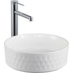 Lena Tezgah Üstü Lavabo (Beyaz) E-W5001
