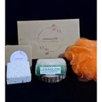 Lenaglow Aloevera Kabak Lifi Sabun -Topuk Taşı- Banyo Lif Üçlü Duş Seti