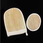 Lenaglow Kabak Lifi Eldiven + Oval Kabak Lif Banyo Yüz Ve Vücut Lifi