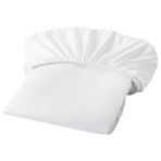 Lenast Bebek Alezi, Beyaz 60X120 Yatak Alezi Lastikli