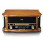 Lenco Classic TCD-2551 Retro Phono Bluetooth USB Radyo CD Kaset Ahşap Plak Çalar Pikap