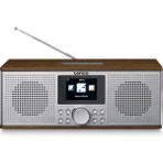 Lenco DIR-170 Internet Radyo Dab+ Bluetooth Kumanda Akıllı Radyo Ahşap - Siyah