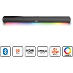 Lenco SB-042BK -85CM Bluetooth® Soundbar HDMI (Arc) ve LED Işıklı 40W-(SIYAH)