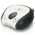 Lenco SCD-24 UKW-Radio mit CD-Player und Teleskopantenne Weiss