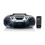 Lenco SCD-720SI Bluetooth ve USB Bağlantılı Radyo - CD - Kaset Çalar Taşınabilir Boombox Gümüş
