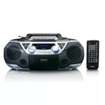Lenco Scd-720Sı - Dab+/Fm Radyo, Bluetooth®, Cd, Kaset Çalar Ve Usb Oynatıcılı Taşınabilir Boombox - Gümüş