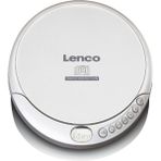 Lenco Taşınabilir CD Çalar / Mp3 Çalar Discman Anti Şok Özellikli Gümüş CD-201 Sı - Beyaz