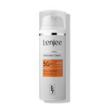 L'ENJEE Güneş Koruyucu Krem SPF 50+, Leke Karşıtı, Nemlendirici, Çinko Oksit ve Kimyasal Filtreler