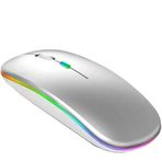 LENO TAB PLUS TB351UF 11.5" Tablet İçin Uyumlu RGB LED Işıklı Bluetooth+2.4Ghz Kablosuz Şarjlı Mouse