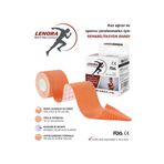 LENORA Kinesiology Ağrı Bandı Turuncu 5 Metre X 5 Cm Sporcu Bandı