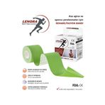 LENORA Kinesiology Ağrı Bandı Yeşil 5 Metre X 5 Cm Sporcu Bandı