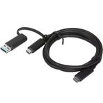 Lenovo 4X90U90618 Hybrid USB-C with USB-A Cable