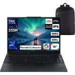 Lenovo E16 G3 Ultra 7-255H 64-Gbddr5 4 Tbssd Intel Arc Graphics 16" Windows 10 Pro + Hmf Sırt Çantası 21SR006RTXHMF73 - 64 GB