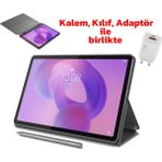 Lenovo Idea Tab SİM KART UYUMLU 5G 2.0ghz 8gb 128GB Kalem + KILIF 11INCH 2.5k -Android Tablet - Gri - Siyah - 128 GB
