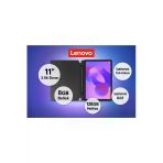 Lenovo Idea Tab Tablet - Dokunmatik 11Inç 2.5K 90Hz Mat Ekran - 8Gb Bellek - 128Gb Depolama - Dolby Atmos® Hoparlörler + Lenovo Tab Kalem + Lenovo Kılıf + On