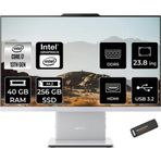 LENOVO IdeaCentre 24IRH9 i7 13620H 40GB DDR5 256GB SSD 23.8" FHD IPS FDOS Beyaz All in One PC & PER4