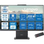 Lenovo Ideacentre Aıo 27IRH9 Intel Core I7-13620H 16GB Ddr5 256GB SSD 27'' Fhd 300NITS IPS Windows 11 Pro All İn One Bilgisayar LF0HM00EUTRP01+ZETTAUSBBELLEK