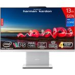 Lenovo Ideacentre Aıo 27IRH9 Intel Core I7-13620H 16GB Ddr5 256GB SSD Intel UHD Graphics 27 Fhd IPS WIN11PRO F0HM004JTR-16256W Kablosuz Klavye+Mouse Beyaz All In One Bilgisayar - Gri