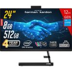 Lenovo Ideacentre Aıo3 24IAP7 Intel Core I5-12450H 8gb 512GB SSD Intel UHD Graphics 23.8 Fhd IPS Freedos Klavye+Mouse Siyah All In One Bilgisayar