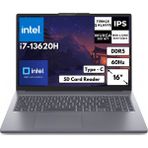 Lenovo Ideapad Slim 3 16IRH10 I7-13620H 8-Gbddr5 512 GB SSD UHD Graphics 16" Wuxga Windows 11 Home Notebook 83K2001VTRAT22 - 8 GB