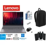 Lenovo ıdeapad Slim 3 Intel Core I5 13420H 24GB 1tb SSD 15.3" Wuxga IPS W11PRO Taşınabilir Bilgisayar 83K1004ETR Duddı Çanta+Mouse+MousePad+UsbBellek+TemizlikKit - 1 TB - 24 GB