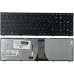 Lenovo İle Uyumlu Flex 2-15D Type 20377, Flex 2-15D Type 80Ef Isikli Klavye Siyah Tr