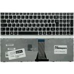Lenovo İle Uyumlu Flex 2-15D Type 20377, Flex 2-15D Type 80Ef Notebook Klavye Gumus Gri Tr