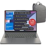 Lenovo Ip Slim 3 14IRH10 Intel I7 13620H 16GB 2tb SSD 14" Wuxga Windows 11 Home Taşınabilir Bilgisayar 83K0002ATR - Lenovo Çanta Wz3 - Gri