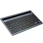 Lenovo Lecoo Bk100 Bluetooth V3.0 Çoklu Cihaz Uyumlu Şarj Edilebilir Kablosuz Gri Türkçe Q Klavye