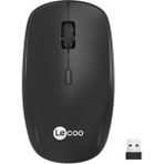 Lenovo Lecoo WS203 Kablosuz 2400 DPI +4 Tuşlu Siyah Mouse