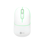 Lenovo Lecoo WS210 Beyaz RGB Bluetooth ve Kablosuz Şarj Edilebilir Optik Mouse