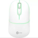 Lenovo Lecoo WS210 Wifi+ Bluetooth Kablosuz 2.4ghz Beyaz 4 Tuşlu Şarjlı Sessiz Kompakt Mouse