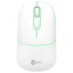 Lenovo Lecoo WS210 Wifi+ Bluetooth Kablosuz 2.4ghz Beyaz 6tuşlu Şarjlı Mouse