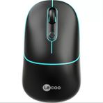 Lenovo Lecoo WS210 Wifi+ Bluetooth Kablosuz 2.4ghz Siyah 4 Tuşlu Şarjlı Sessiz Kompakt Mouse
