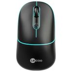 Lenovo Lecoo WS210 Wifi+ Bluetooth Kablosuz 2.4ghz Siyah 6tuşlu Şarjlı Mouse