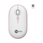 Lenovo Lecoo WS212 USB Kablosuz Beyaz&amp;pembe 4 Tuş Mouse