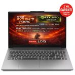 Lenovo LOQ 15ARP10E 83S00032TR Ryzen 7 7735HS 16GB RAM 1TB SSD 6GB RTX 3050 FreeDOS 15.6 inç Oyun Bilgisayarı