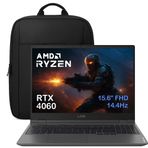 Lenovo LOQ 15ARP9 83JC00FKTR CD68 AMD Ryzen 7-7435HS 64-GBDDR5 4 TBSSD RTX4060 8GB 105W 144Hz Yok (CDee Dos) FHD Gaming Laptop + Çanta
