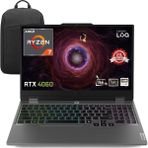 Lenovo Loq 15ARP9 Amd Ryzen 7-7435HS 24GB 1tb SSD Rtx 4060 8gb (105W) 15,6" Fhd 144Hz IPS Panel Freedos Taşınabilir Bilgisayar Snertech Çanta - 1 TB - 24 GB