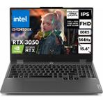 Lenovo Loq 15IAX9 I5-12450HX 8 GB 512 GB SSD 6gb RTX3050 15.6" 144Hz Fhd Freedos Gaming Laptop 83GS00QBTRAT2