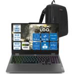 Lenovo Loq 15IAX9 Intel Core I5 12600HX 24GB Ddr5 512GB SSD 6GB/RTX4050 105W IPS 300NITS 144Hz Freedos 15.6" Fhd Freedos Taşınabilir Bilgisayar W83GS00PETRF05+ZETTAÇANTA - 512 GB - 24 GB