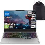 Lenovo loq 15IRX10 I7-13650HX 32-Gbddr5 1 Tbssd RTX5060 (8GB-GDDR7-115W) 15.6" IPS 144Hz Windows 11 Pro + Zg Sırt Çantası 83JE00ETTRZG17 - 32 GB