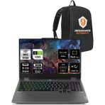 Lenovo Loq i5 12450HX RTX 4060 Gaming Laptop 8GB RAM 512GB SSD 15.6" FHD 144Hz FreeDOS + Per4 Çanta 83GS007XTRP302