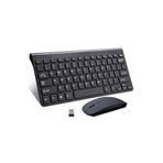 Lenovo Tab M10 Fhd Plus Tb-x606f Uyumlu Kablosuz Taşınabilir Q Klavye Ve Mouse Set Siyah