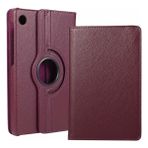 Lenovo Tab M10 TB-311FU 10.1"inç ile Uyumlu Tablet Kılıfı 360 Dönebilen Standlı Kapak - Pembe