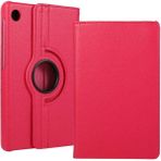 Lenovo Tab M10 TB-328F 3. Jenerasyon Uyumlu Ydst Dönebilen Standlı Kılıf-Pembe Koyu - Koyu Pembe