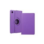 Lenovo Tab M10 TB-328F 3. Jenerasyon Uyumlu Zore Dönebilen Standlı Kılıf (Mor)