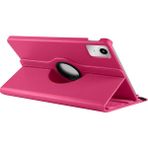Lenovo Tab M11 TB-330FU Uyumlu Kılıf Dönebilen Standlı Tablet Kılıfı - Pembe - Tab M11 TB330FU