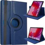 Lenovo Tab M11 TB330FU Uyumlu Döner Standlı Tablet Kılıfı - Lacivert