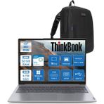 Lenovo Thinkbook 16 G6 Irl Intel Core I7 13700H 32GB Ddr5 4tb SSD Intel Iris Xe 16" Wuxga 300NITS IPS Windows 11 Home Taşınabilir Bilgisayar 21KH00V1TRH12 + Zetta Çanta